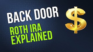 How To Use A Backdoor Roth Ira  Explained In 2 Minutes [upl. by Schmeltzer883]