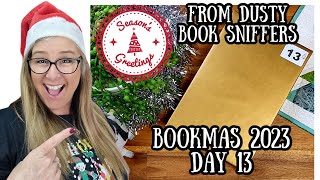 Dusty Book Sniffers Bookmas 2023 Advent Opening Day 13 [upl. by Brinkema]