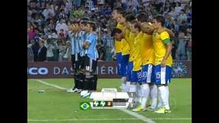 Cobrança de Pênaltis Brasil X Argentina  superclássico das américas 2012 [upl. by Oecam]