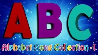 ABC Alphabet Songs for Children  3D ABCD Songs Collection  Volume 1 [upl. by Nanahs]