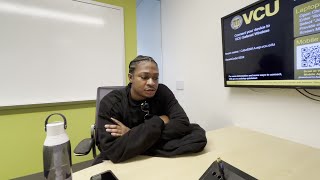 VCU student explains decision to walk out during graduation [upl. by Airtemad]