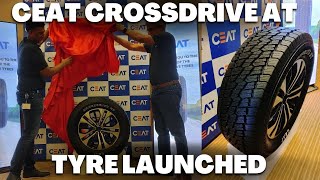 CEAT launches new All Terrain tyres  CROSSDRIVE AT ceat crossdriveat [upl. by Siskind]