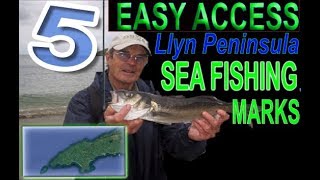 Sea Fishing Llyn Peninsula 5 Easy marks to try [upl. by Zarger173]