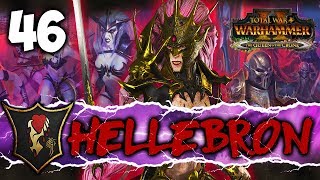 DEFENDING THE SHRINE Total War Warhammer 2  Dark Elf Mortal Empires Campaign  Hellebron 46 [upl. by Eldrida]