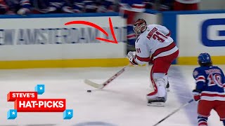 NHL Plays Of The Week Goalie Dangles  Steves HatPicks [upl. by Jarret]