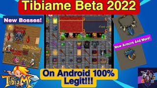 Tibiame Beta 2022 Android Private Server Tutorial 100 Legit [upl. by Anilet724]