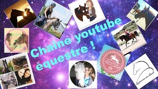 Je vous présente des youtubeuse  Equitation  ♡ [upl. by Ynaiffit164]