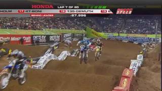 AMA Supercross 2010 Rd 13 Houston 450 Part 1 [upl. by Simeon459]