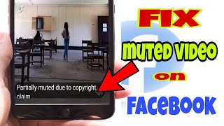 HOW TO UNMUTE VIDEO ON FACEBOOK COPYRIGHT CLAIM [upl. by Lorianne]