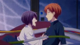 Akito freaks out the curse is broken begs Kureno to stay Fruits Basket 2nd Season Final Episode 25 [upl. by Acyre]