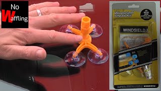 How to Use a Windscreen Repair Kit for cracked or chipped windshield [upl. by Oivatco]