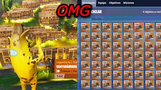 REGALANDO TRAMPAS  MATERIALES LLENANDO INVENTARIOS A FULL FORTNITE SALVAR EL MUNDO [upl. by Nonarb]