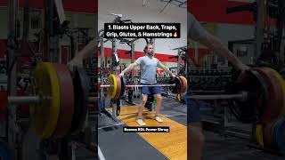 Deadlift Just Got BETTER with Reeves RDL Power Shrugs the JOEL Seedman Way [upl. by Lotus]