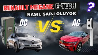 Elektrikli Renault Megane E Tech Nasıl Şarj Olmaktadır [upl. by Akenahc]