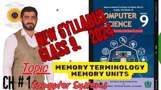 Memory terminology  Memory units  Bit  Byte  Kb mb gb tb  Grade 9  New Syllabus 2024 [upl. by Mauralia449]