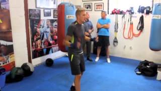 GEORGE JUPP SKIPPING ROPE WORKOUT FOR iFL TV  iBOX GYM [upl. by Grearson]