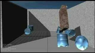 Ageia PhysX Deformable Objects Demonstration [upl. by Elsi809]