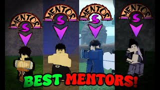 TOP BEST MENTORS FOR BEGINNERS AND PROS IN SHINDO LIFE [upl. by Alicirp]