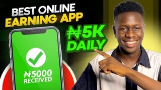 This App Made Me 5000 Naira Paid To My Bank Account  Make Money Online In Nigeria 2024 [upl. by Seaman]