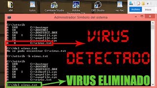 Como Eliminar Virus de Tu PC con CMD  RESUELTO [upl. by Accber57]