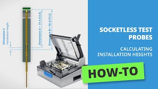 INGUN SLine socketless guide calculating installation heights of contact terminals [upl. by Aita]