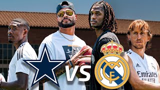 Dallas Cowboys vs Real Madrid in ULTIMATE Skills Showdown [upl. by Halimeda216]