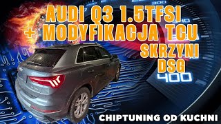 Audi Q3 35TFSI 150KM  TCU DSG kompleksowe odmulenie  chiptuning od kuchni [upl. by Edmund]