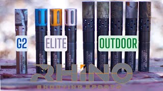 Rhino Choke Tubes Gen2 Elite and Outdoor Versions [upl. by Eisak49]