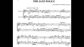 Jazz Police Alto saxophone Eb  sheet music [upl. by Mirielle775]