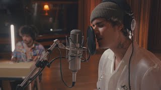 Justin Bieber amp benny blanco  Lonely Official Acoustic Video [upl. by Dnob]