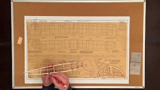 rumpler c5 fuselage rudder and elevator assembly [upl. by Elodie]