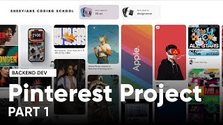 PROJECT🚀 Pinterest Clone Tutorial Part 1 Building Your Own Social Inspiration Platform [upl. by Colton]