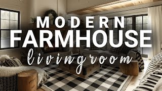 Modern Farmhouse Magic JawDropping Living Room Designs You Need to See [upl. by Ghiselin978]