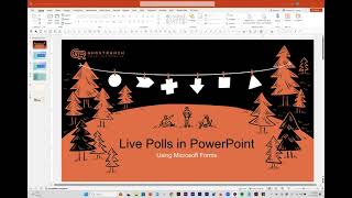 Live Audience Polls in PowerPoint For Free with Microsoft Forms [upl. by Corby159]