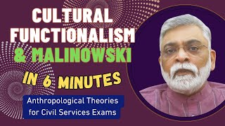 Exploring Cultural Functionalism And MALINOWSKI In Just 6 Minutes  Anthropological Theories [upl. by Coop]