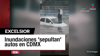 Lluvias e Inundaciones quotSacudenquot la CDMX y Edomex No sucedía desde 1992 [upl. by Ronile427]