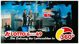 Die Ziehung der Lottozahlen vom 18112023 in 360 Grad [upl. by Mose]