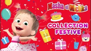 Masha et Miсhka  🎈🎁Collection Festive 🎉🎈 Épisodes 50 36 38 68 [upl. by Edasalof]