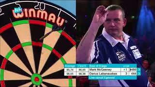 Labanauskas vs McGeeney Finder Darts Masters [upl. by Aramenta]