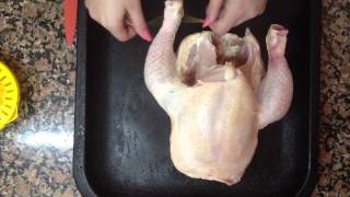 Pollo asado  Recetas al horno [upl. by Kapeed450]