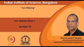 Iron Making Lecture 10 [upl. by Akselaw]