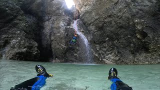 Slovenia  Canyoning in Fratarica [upl. by Selrahcnhoj]