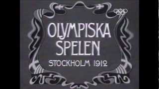 All Five Continents Together  Stockholm 1912 Olympic Games Highlights [upl. by Jany]