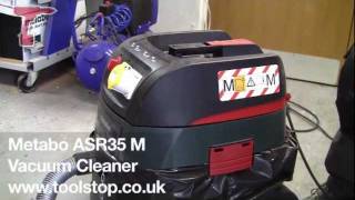 Metabo ASR35M MClass Dust Extractor Vacuum [upl. by Airdnaxela70]