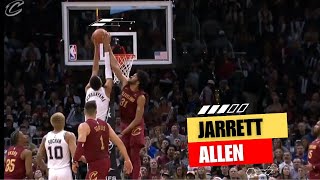 Jarrett Allen Shutdown Victor Wembanyama with Monstrous Block [upl. by Oliva]