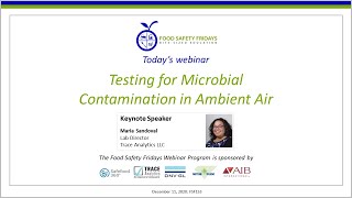 Testing for Microbial Contamination in Ambient Air [upl. by Kacy]