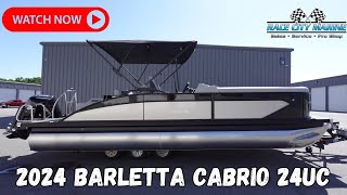 2024 Barletta Cabrio 24UC Walkaround and Review [upl. by Yekciv]