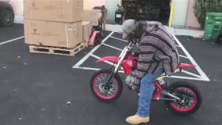 TaoTao DB24 110cc Dirt Bike Demo [upl. by Yelak]