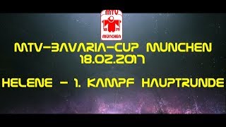 Judo Fanpage Nürnberg   MTV BavariaCup 2017  Helene  1 Kampf Hauptrunde [upl. by Onilegna]