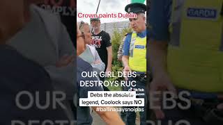 Brave Irish Woman Confronts Cop in Coolock [upl. by Naval596]